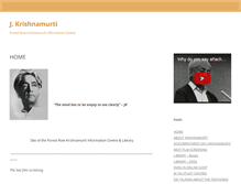Tablet Screenshot of jkrishnamurti-sussex.info